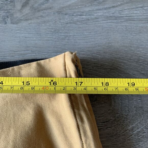 Garnet HIll Comfort Trousers Dark Khaki Pull On Pants SIde Zipper Women’s 12 - Picture 8 of 9